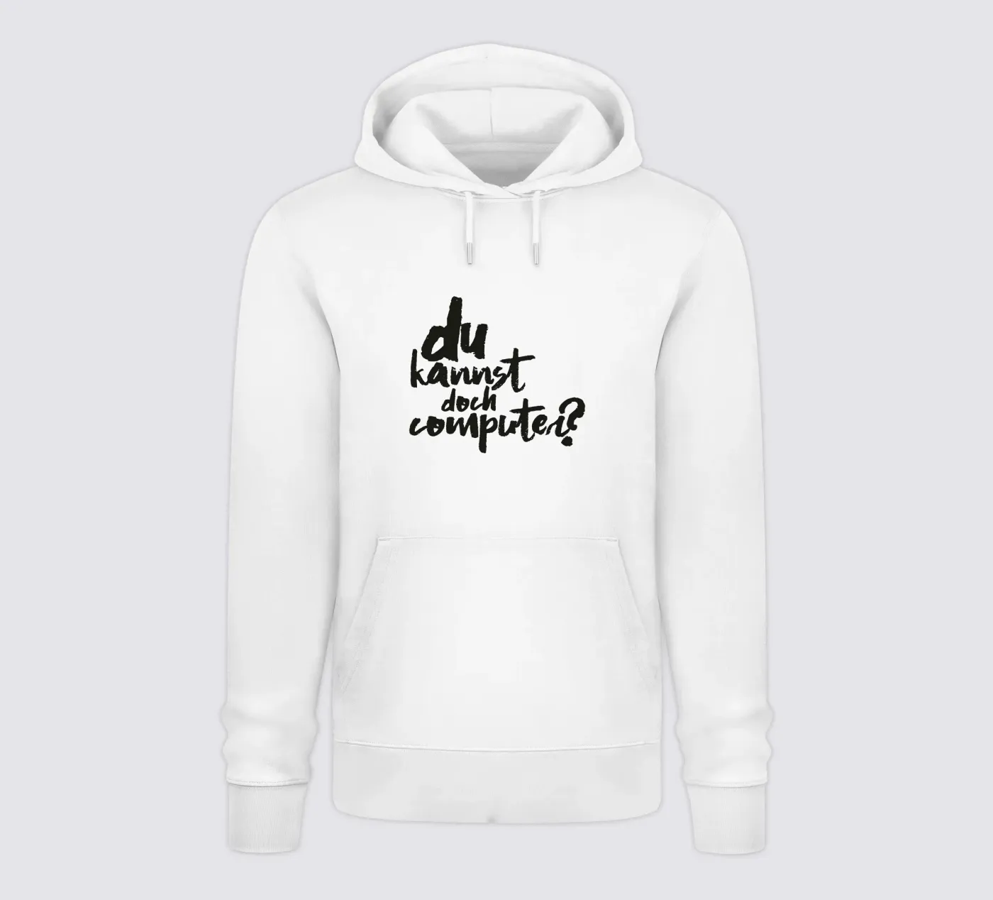Computer? hoodie van Typografik