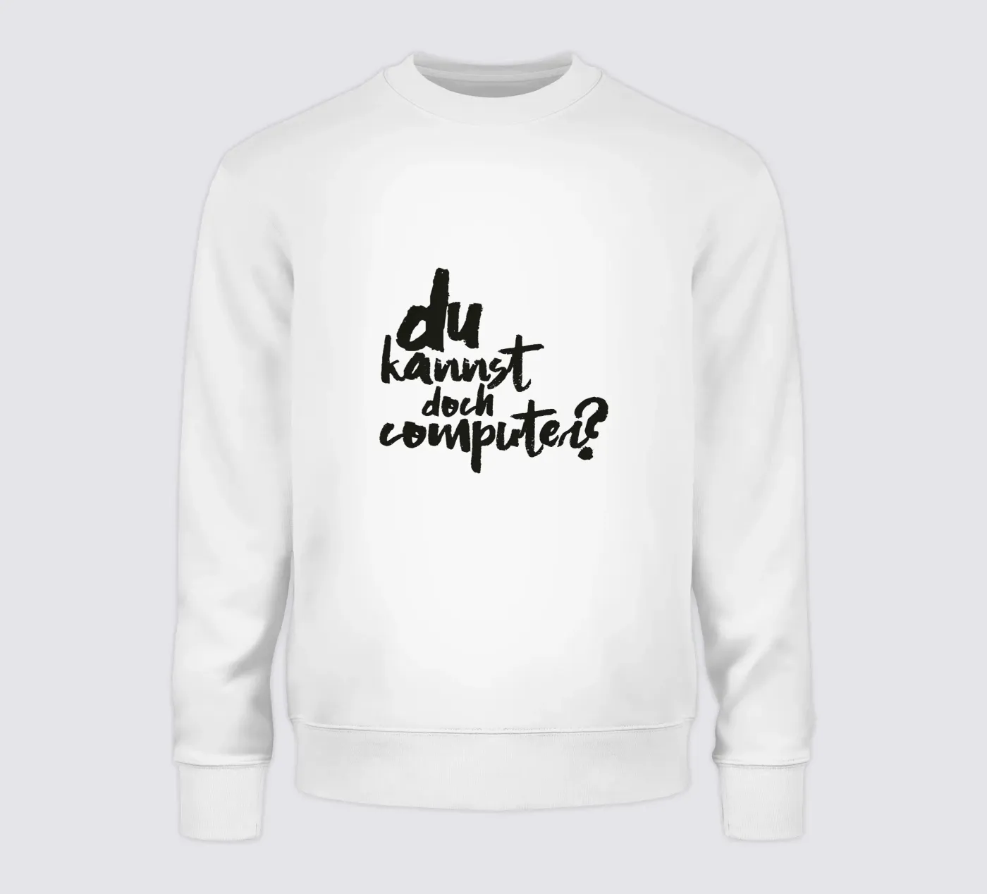 Computer? sweatshirt by Typografik