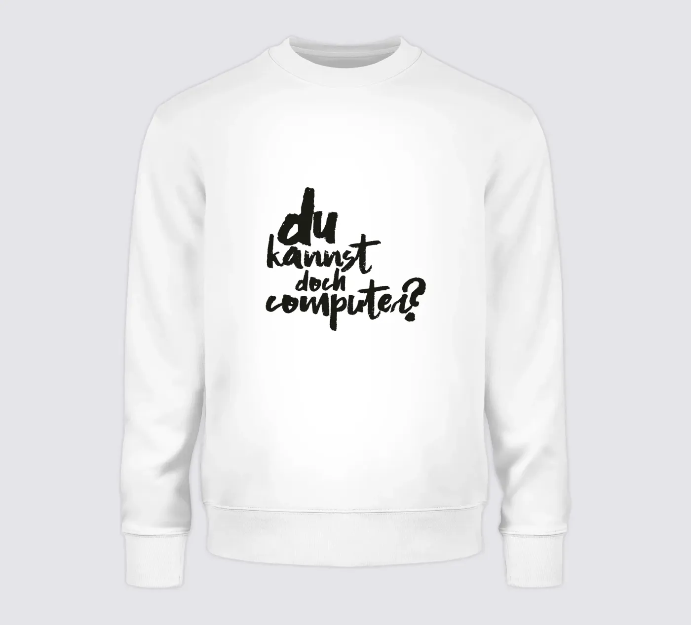 Computer? sweatshirt by Typografik