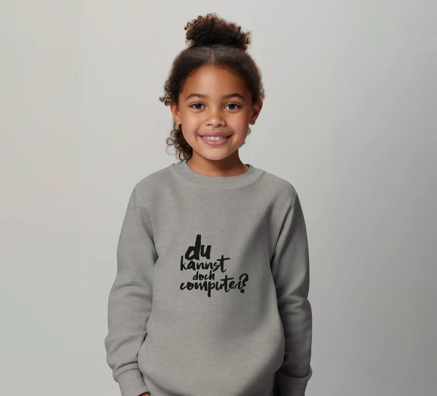Computer? kinder sweatshirt van Typografik