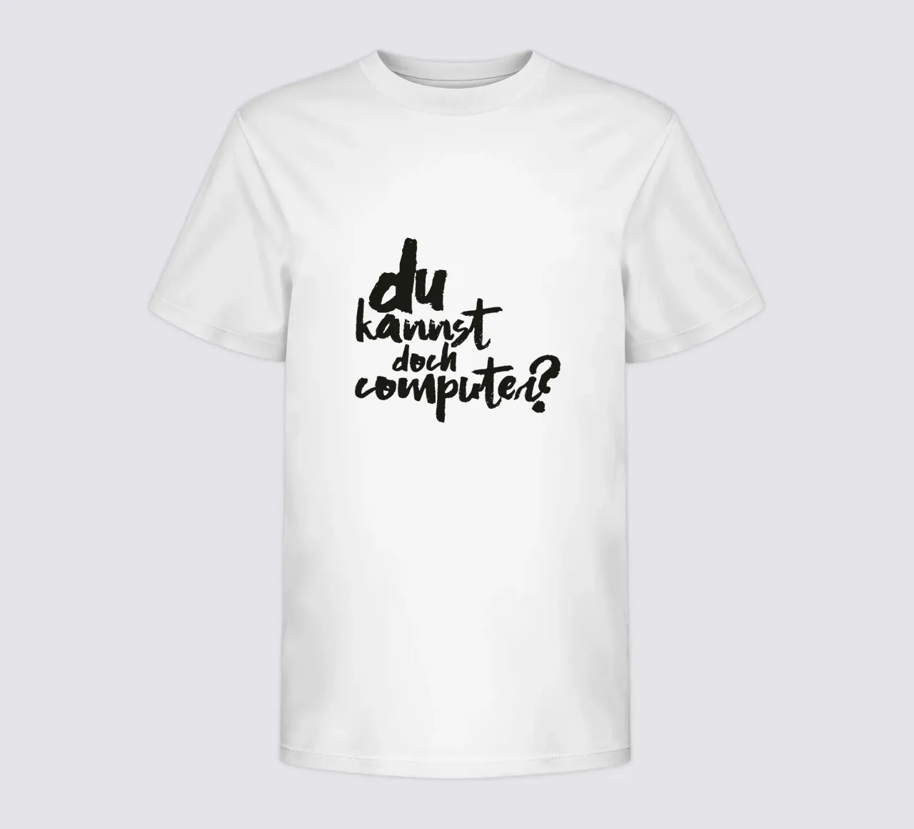Computer? Kinder T-Shirt von Flo Klein