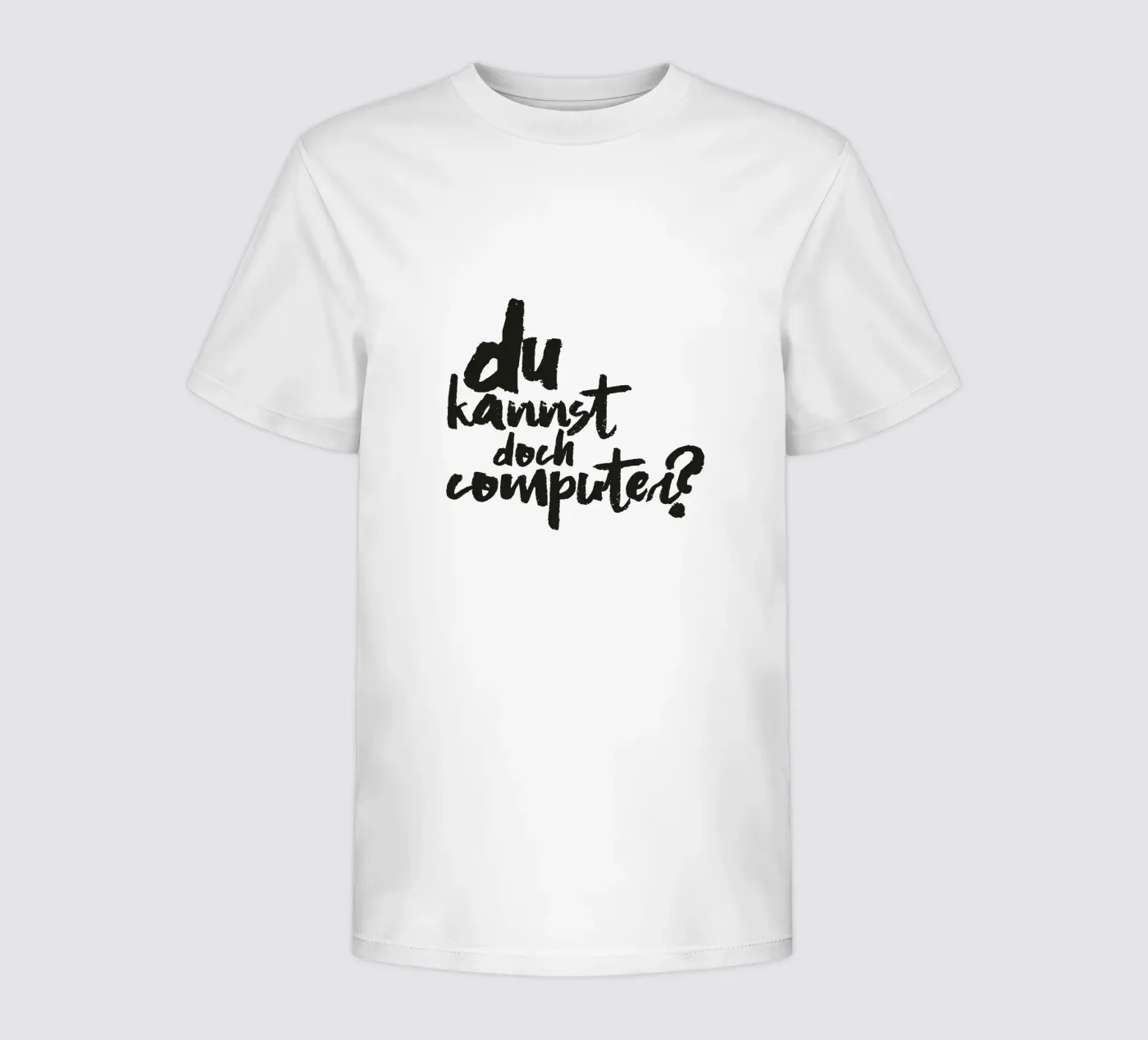 Computer? Kinder T-Shirt von Typografik