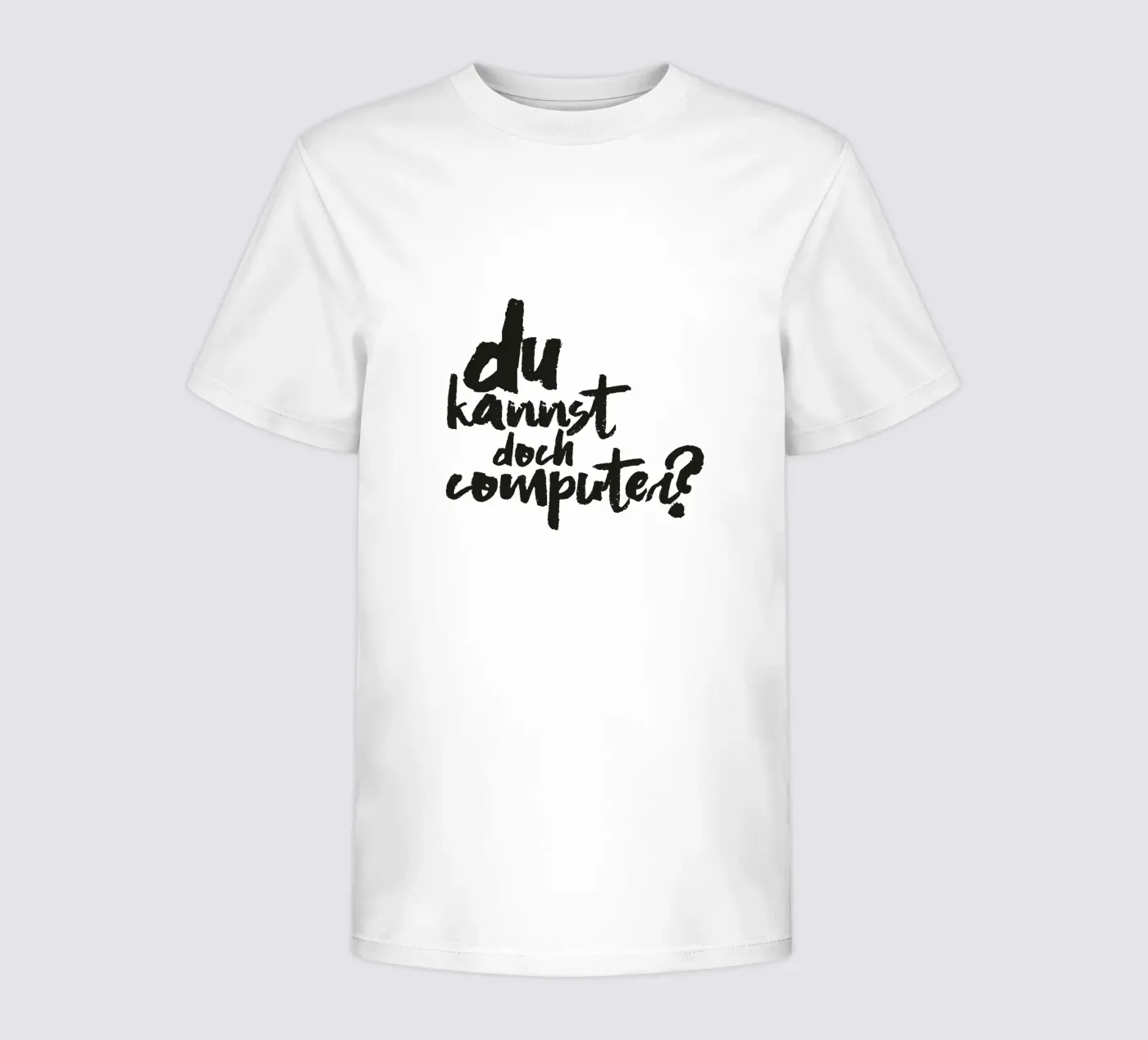 Computer? kids t-shirt by Typografik