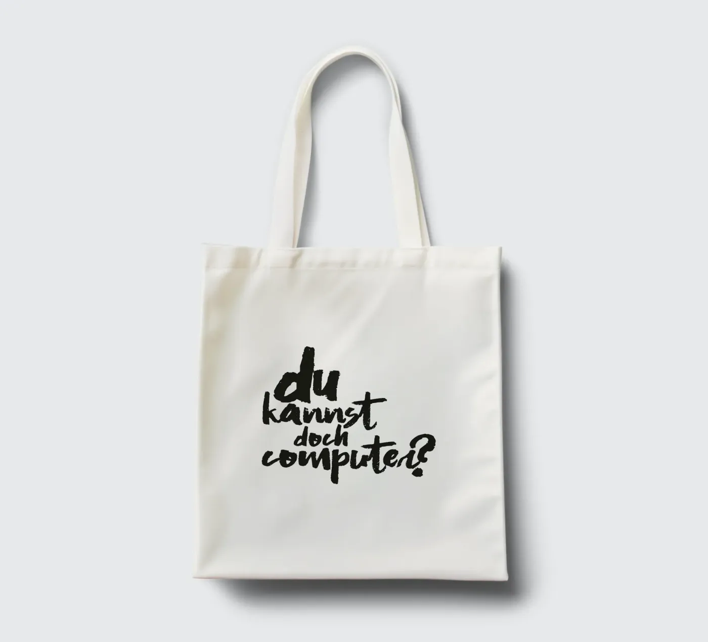 Computer? tote bag by Typografik