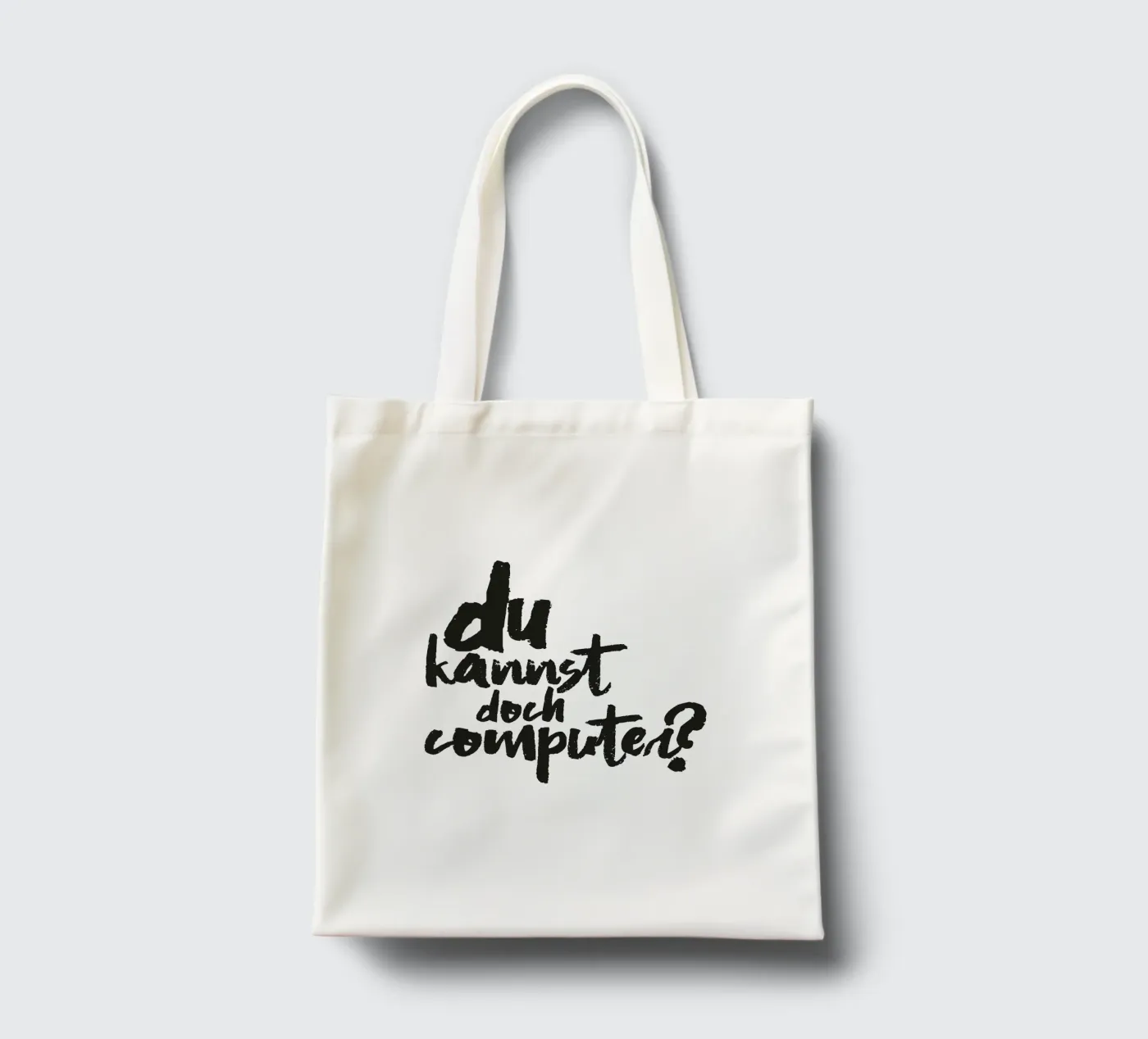 Computer? tote bag by Typografik