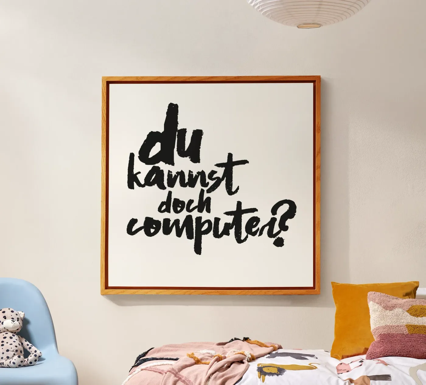 Computer? Acryl-Glas von Typografik