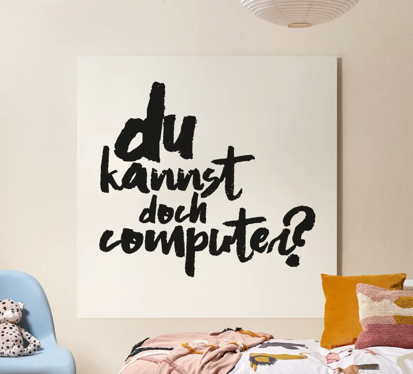 Computer? Acryl-Glas von Typografik