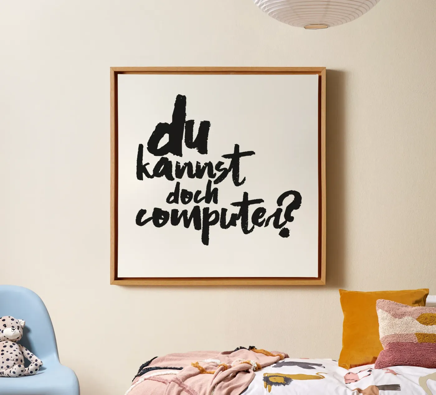 Computer? toile de Typografik