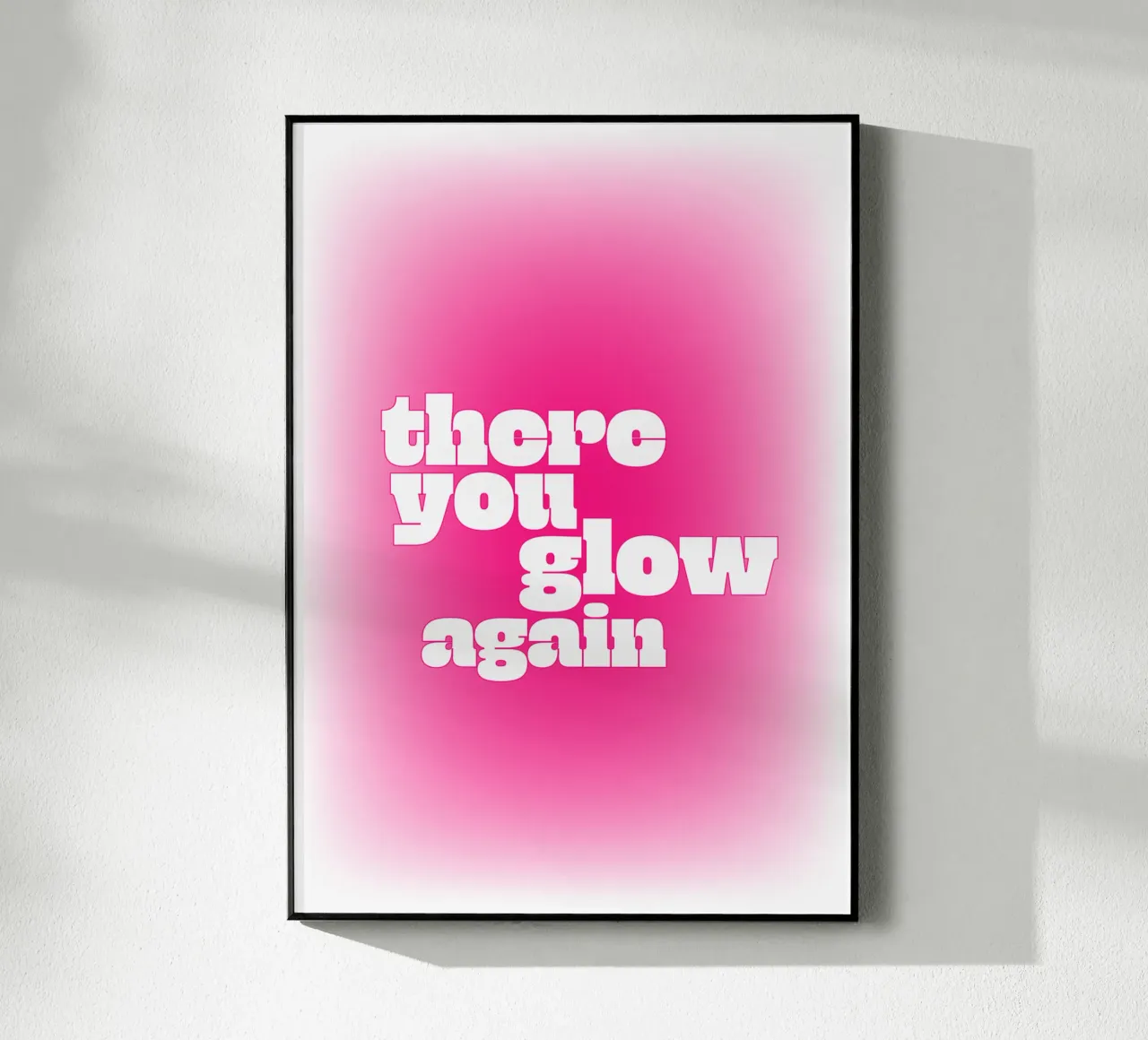 glow again - white plexiglass da be.