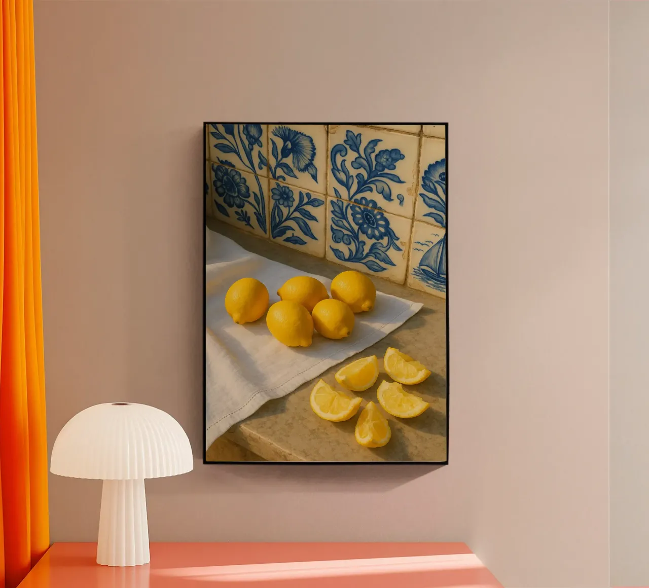 Lisbon Lemons plexiglass da Mosaic Dialogue