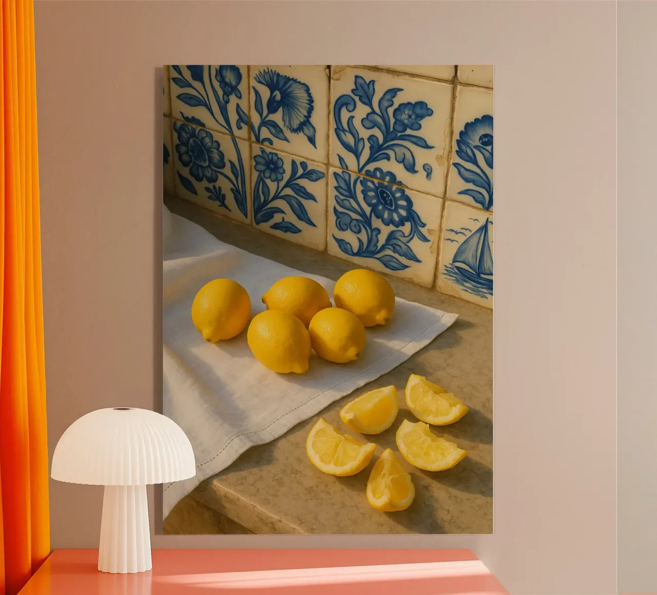 Lisbon Lemons plexiglass da Mosaic Dialogue