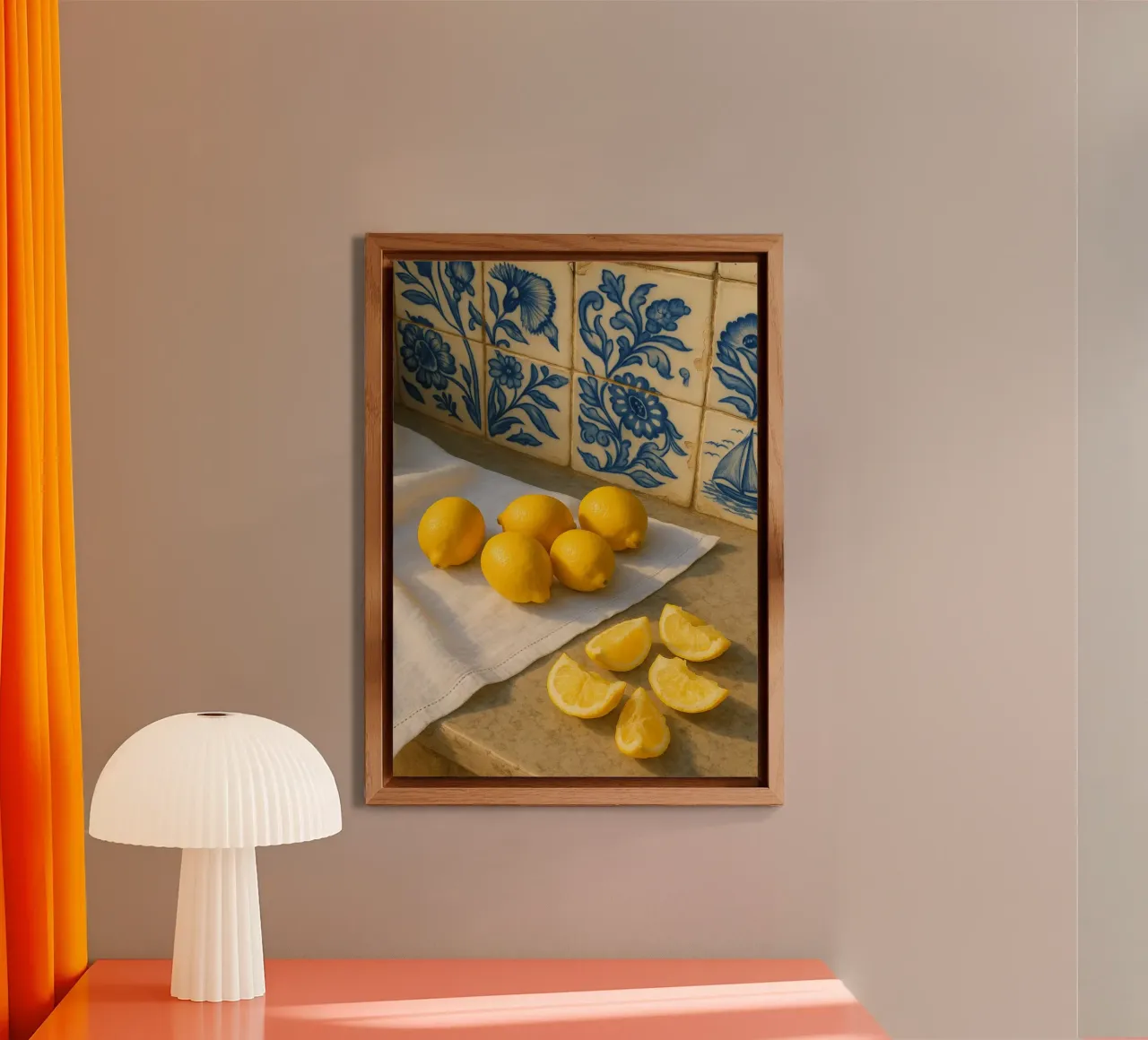 Lisbon Lemons alluminio dibond da Mosaic Dialogue