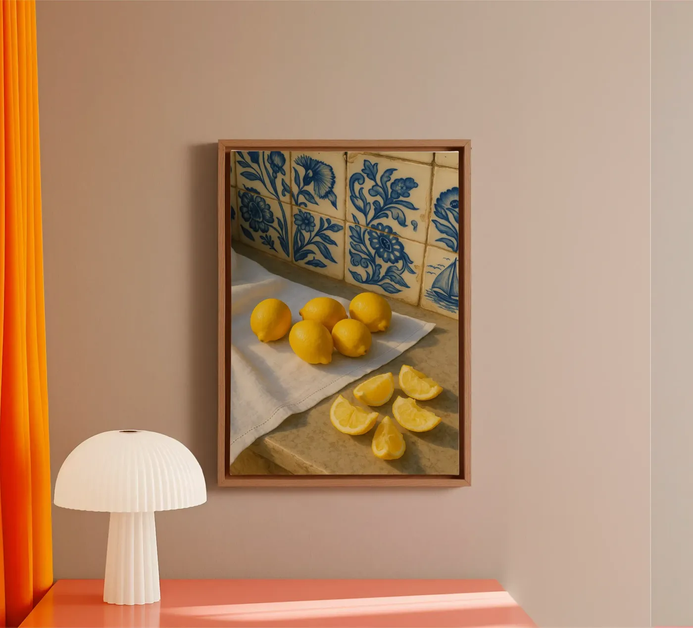 Lisbon Lemons tela da Mosaic Dialogue