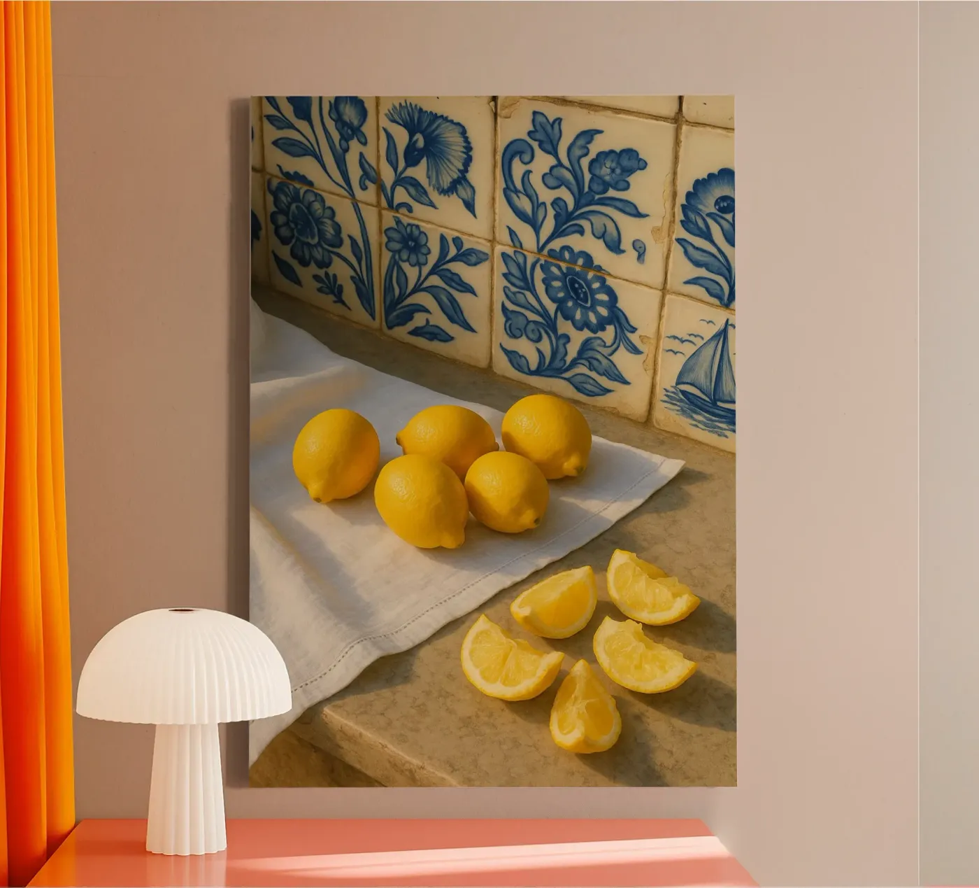 Lisbon Lemons tela da Mosaic Dialogue