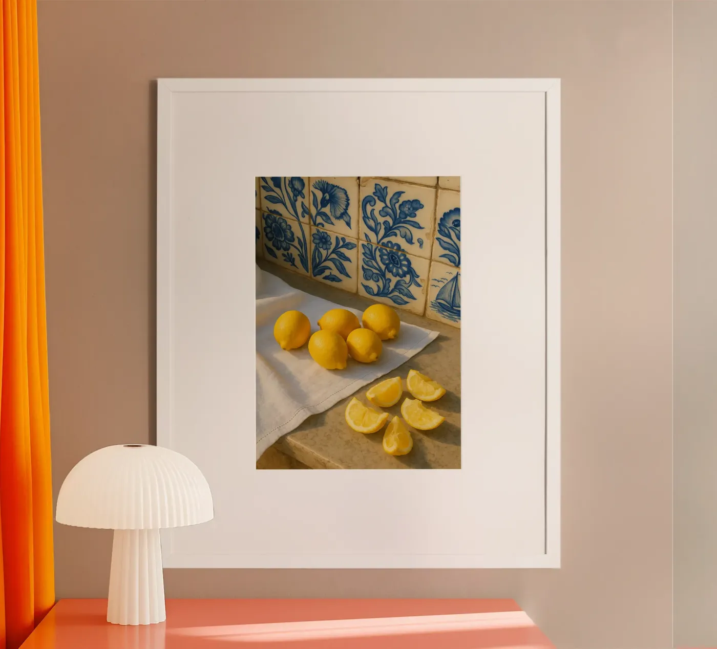 Lisbon Lemons poster da Mosaic Dialogue