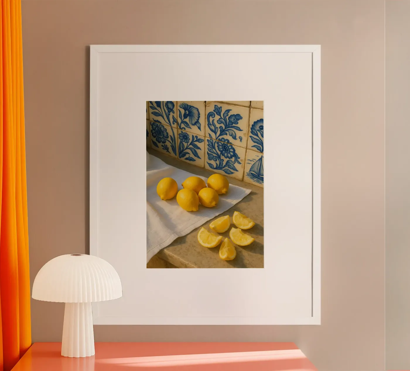 Lisbon Lemons poster da Mosaic Dialogue