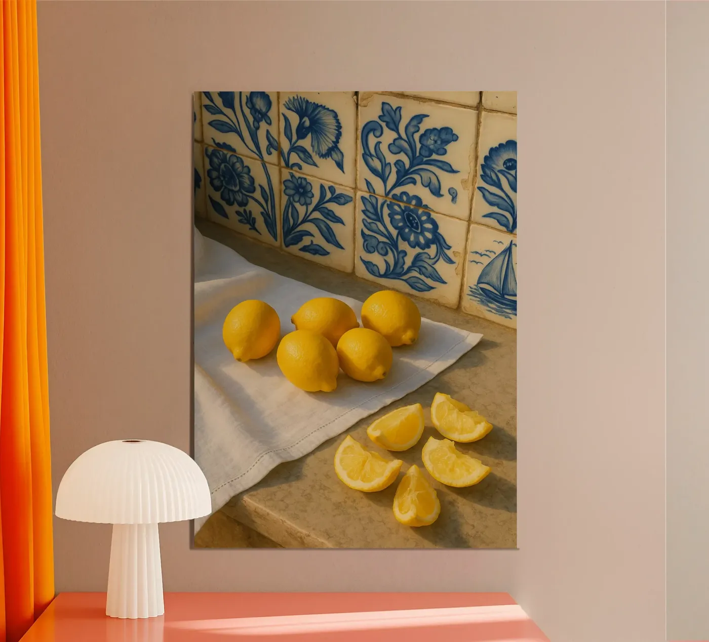 Lisbon Lemons poster da Mosaic Dialogue