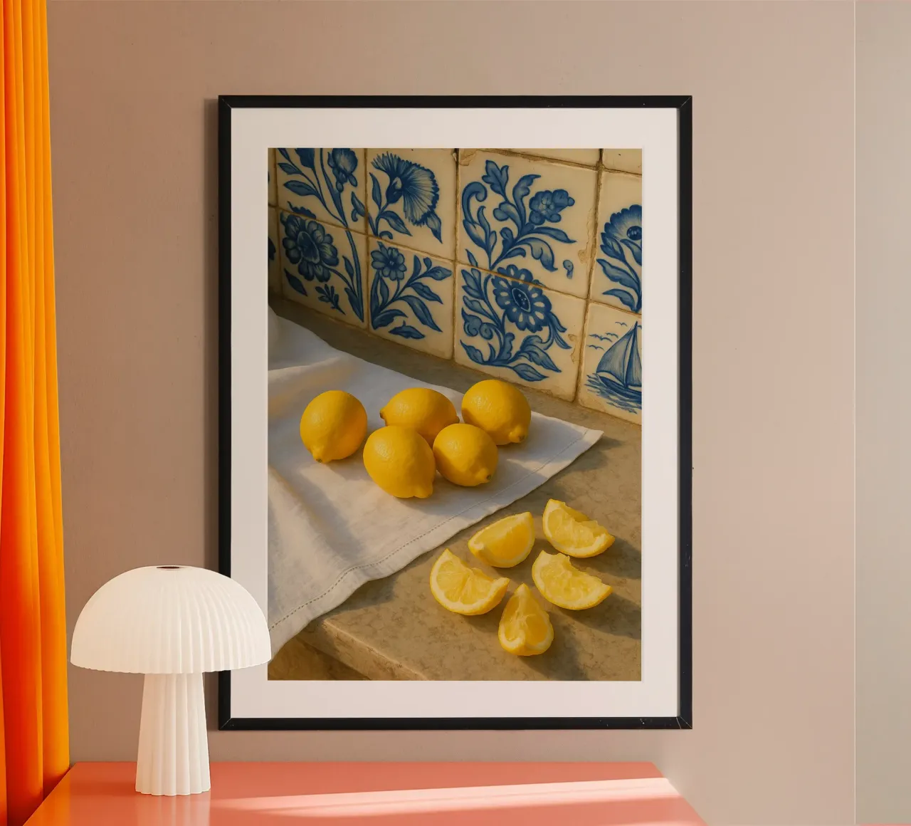 Lisbon Lemons poster da Mosaic Dialogue