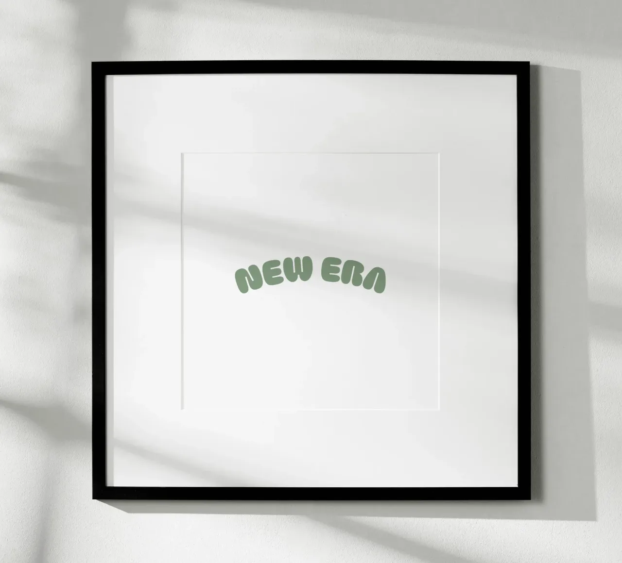 new era poster con telaio in alluminio da be.