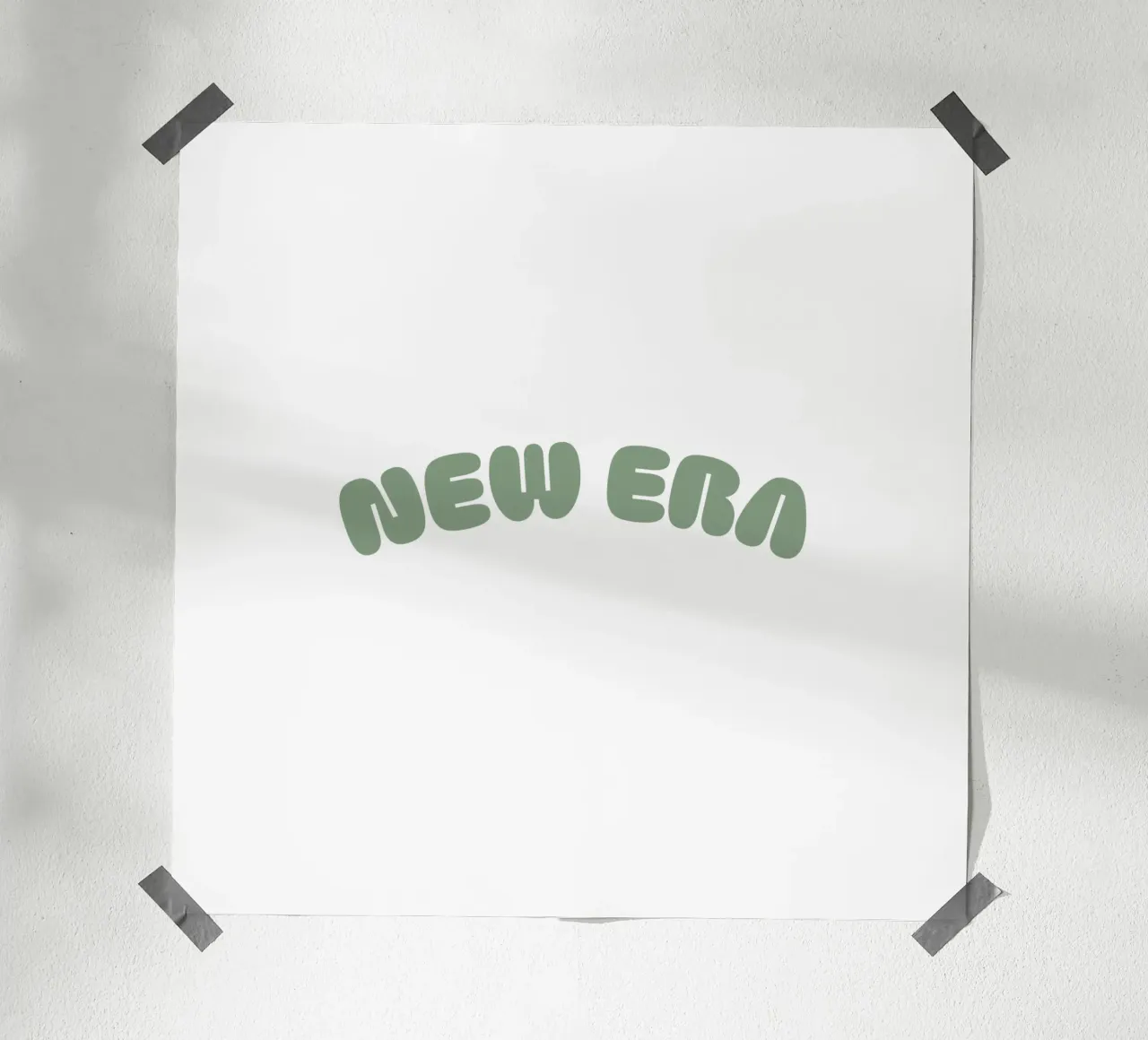 new era poster con telaio in alluminio da be.