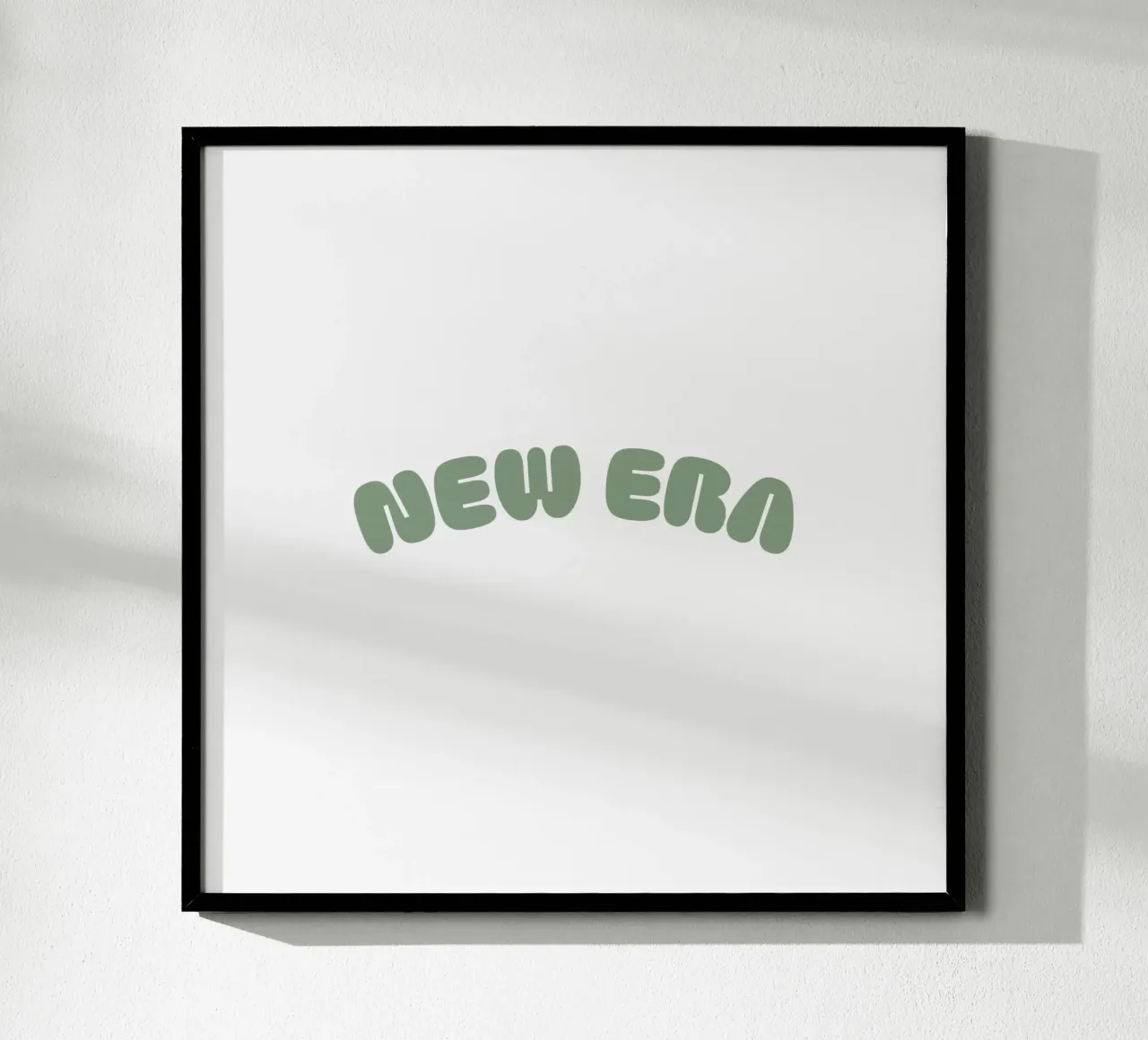 new era poster con telaio in alluminio da be.