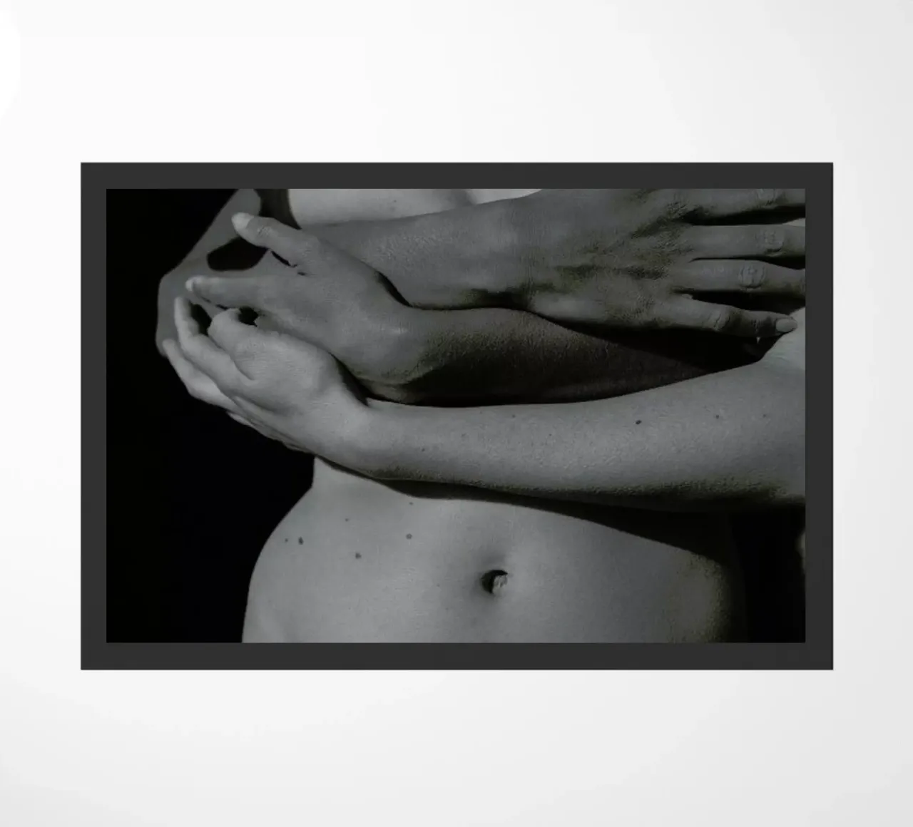 Holding doormat by Chris Abatzis