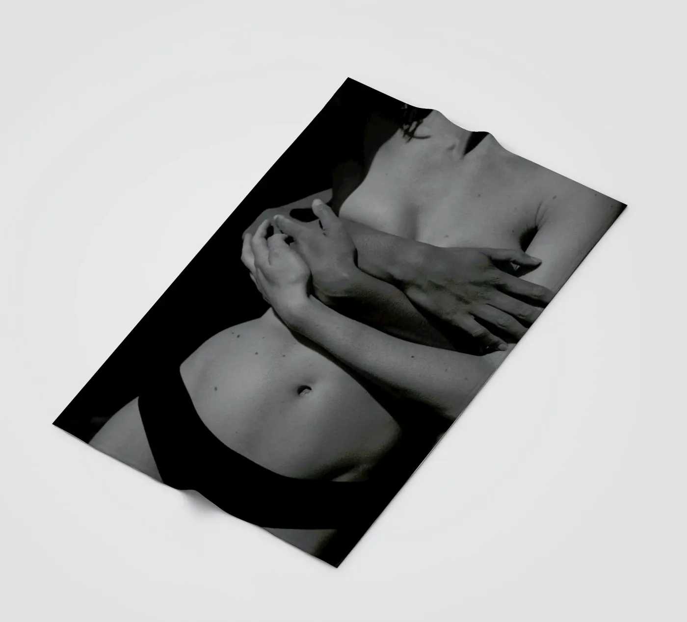 Holding Fleecedecke von Chris Abatzis