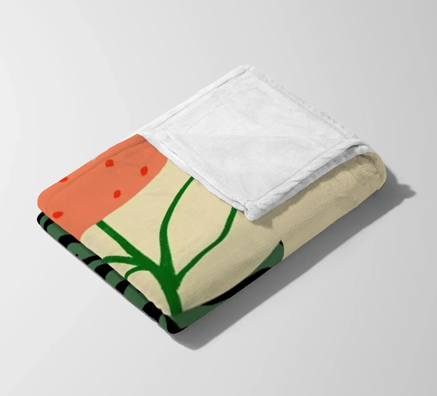 Camo fleecedeken van Pure