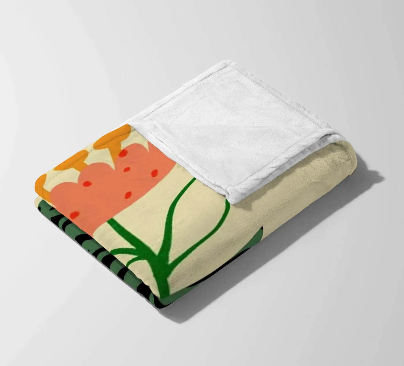 Camo fleecedeken van Pure