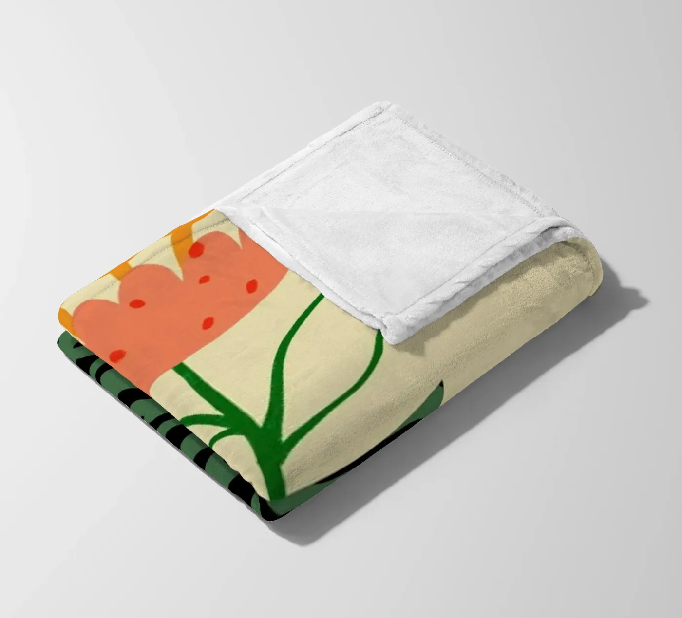 Camo fleecedeken van Pure