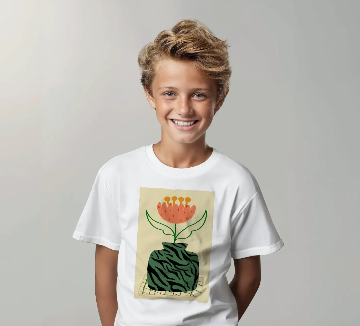 Camo t-shirt bambini da Pure