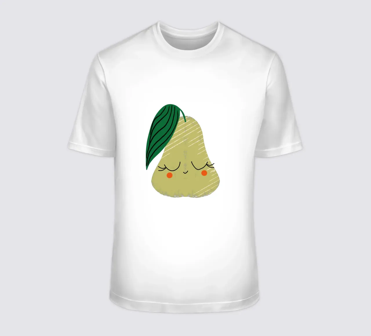 Amico della pera - Arte della frutta t-shirt da susanacosta