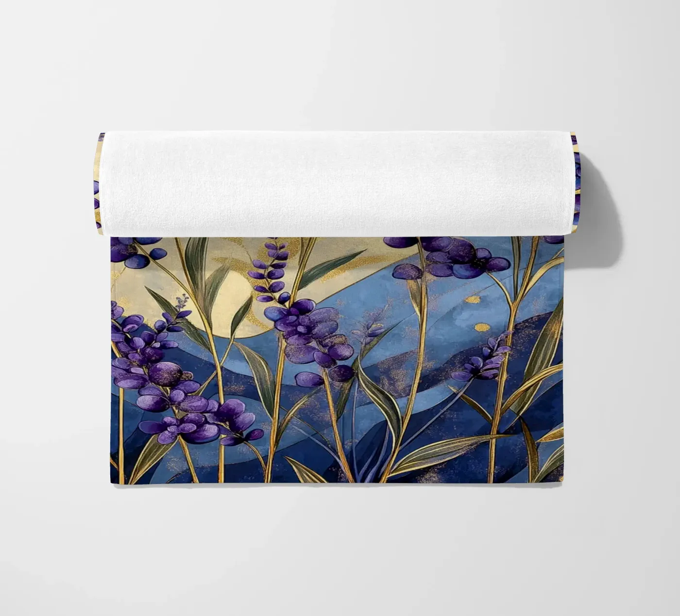 Lavanda calda telo mare da Art-Nouveau-Dsg