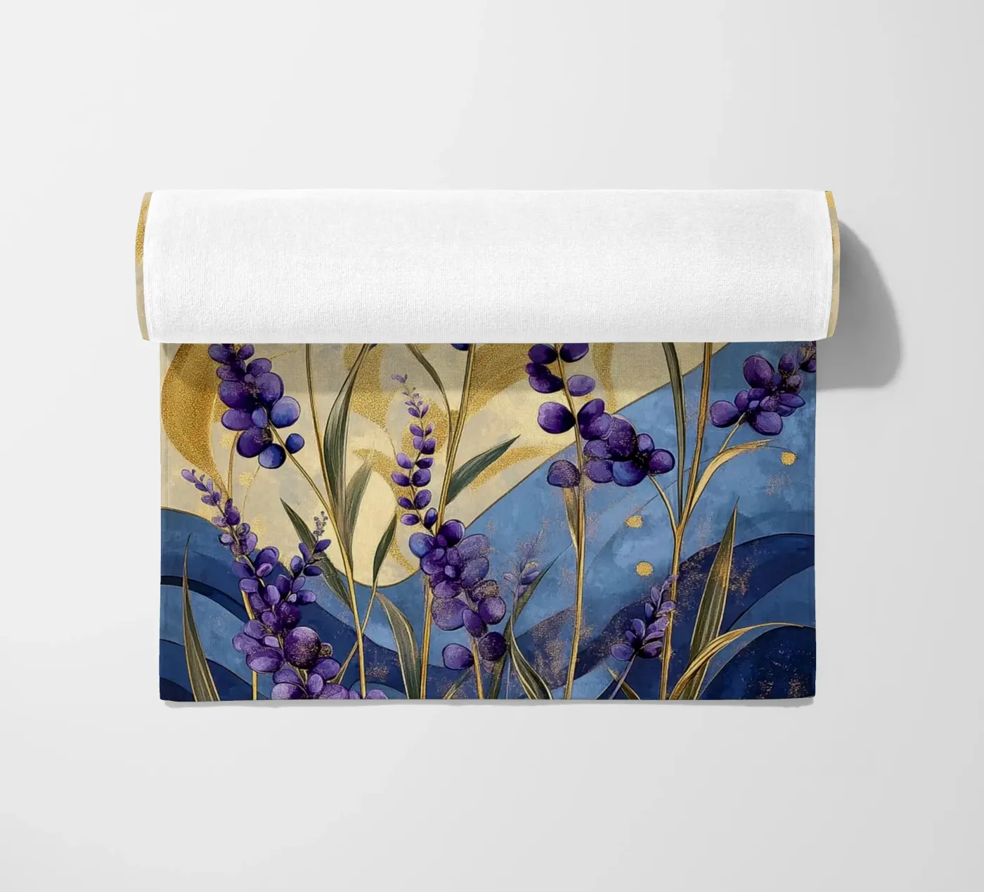 Lavanda calda telo mare da Art-Nouveau-Dsg