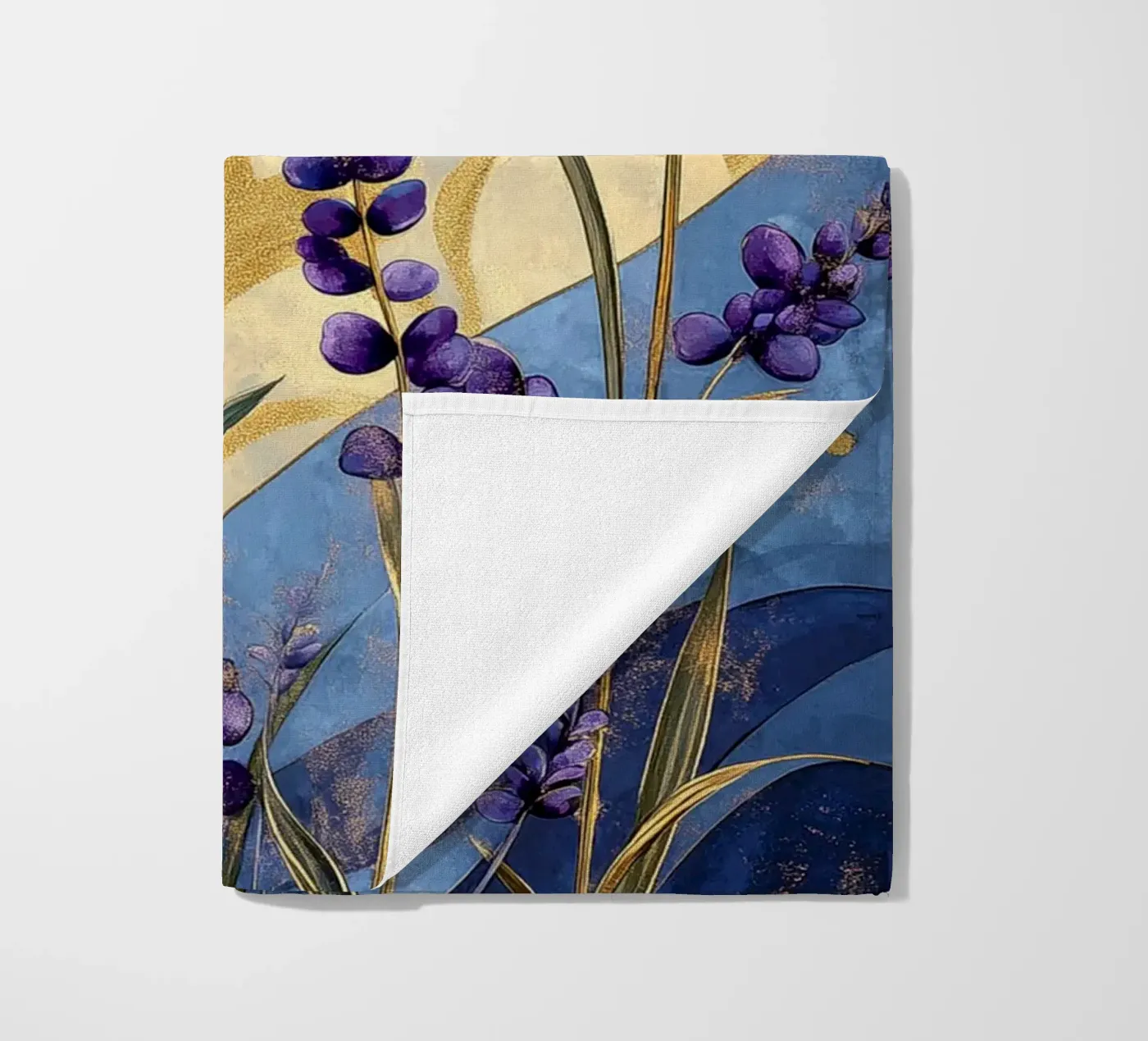 Lavanda calda telo mare da Art-Nouveau-Dsg