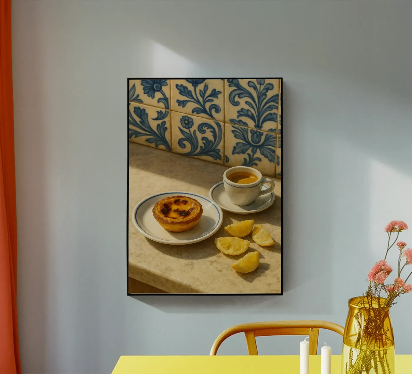 Pastéis and Espresso plexiglas de Mosaic Dialogue