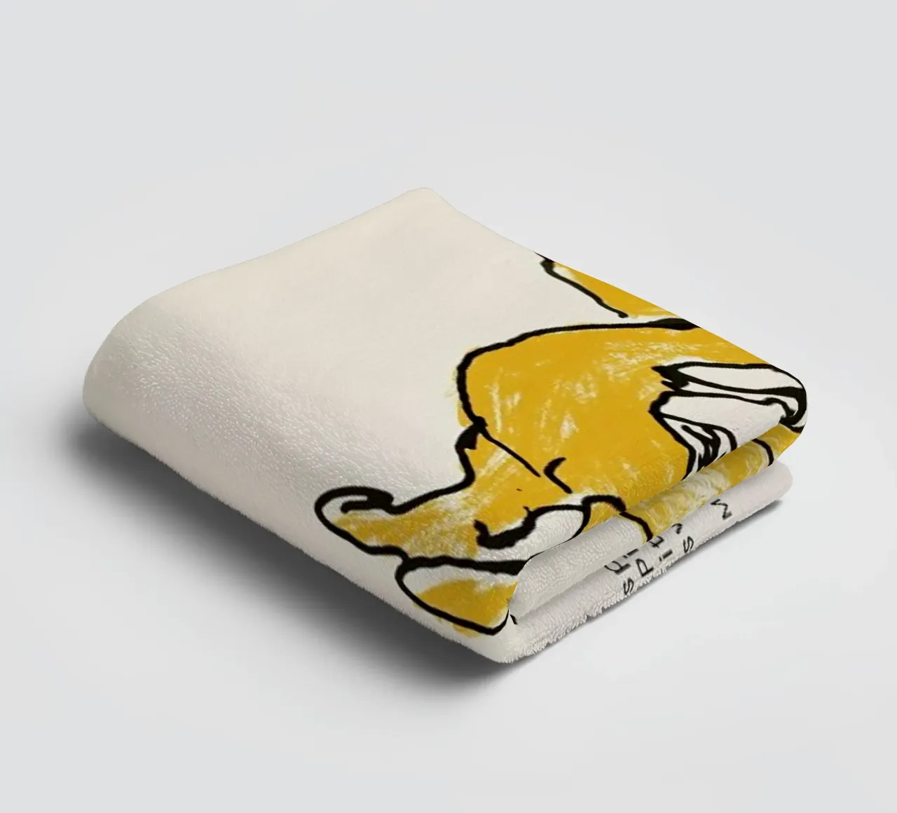 Pooh towel by Vintage by JUNIQE