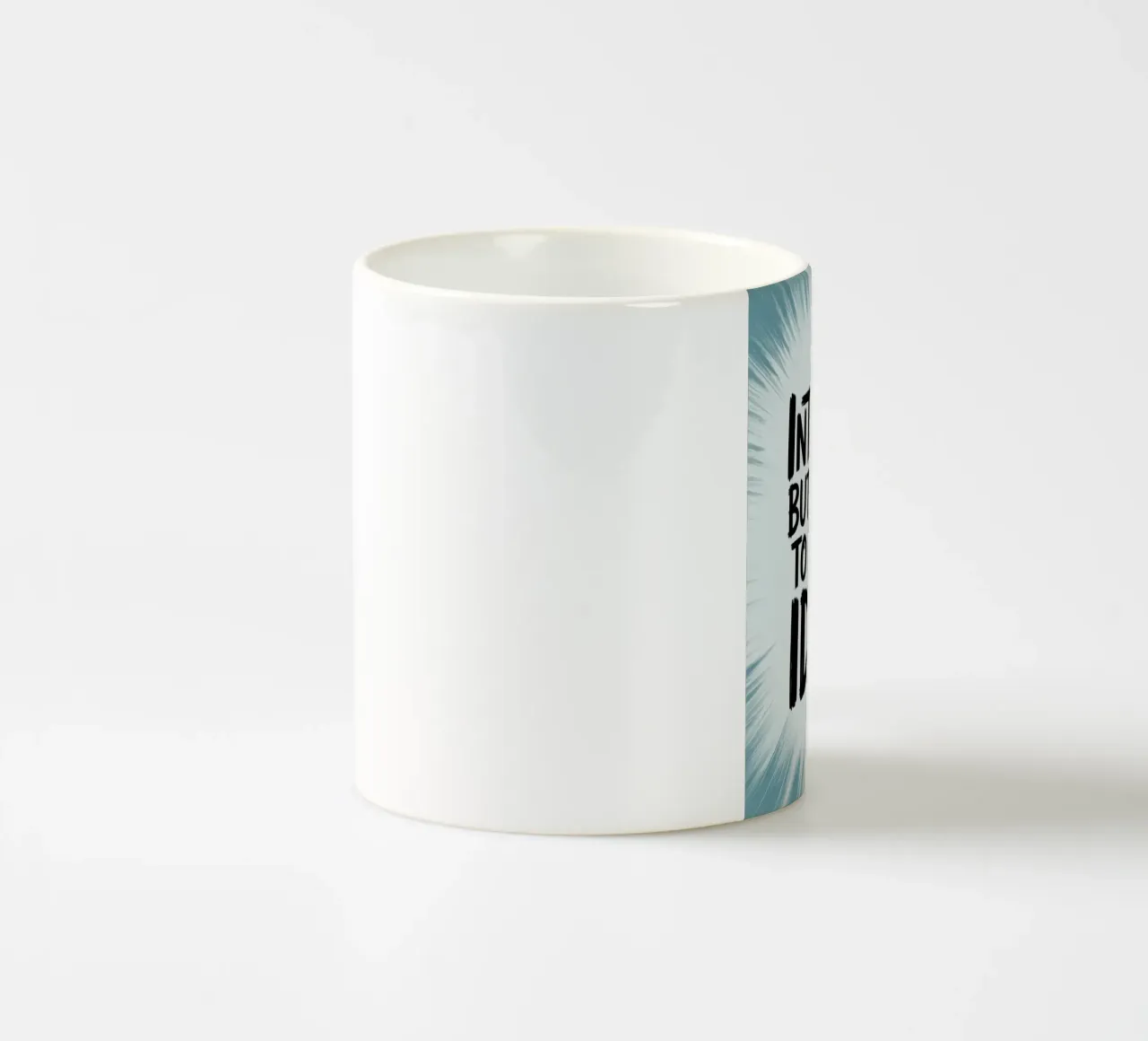 "Introverso, ma disposto a discutere di idee" - Quiet Power tazza in ceramica da logic