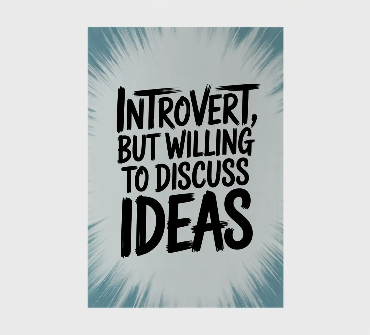 "Introverso, ma disposto a discutere di idee" - Quiet Power diario da logic