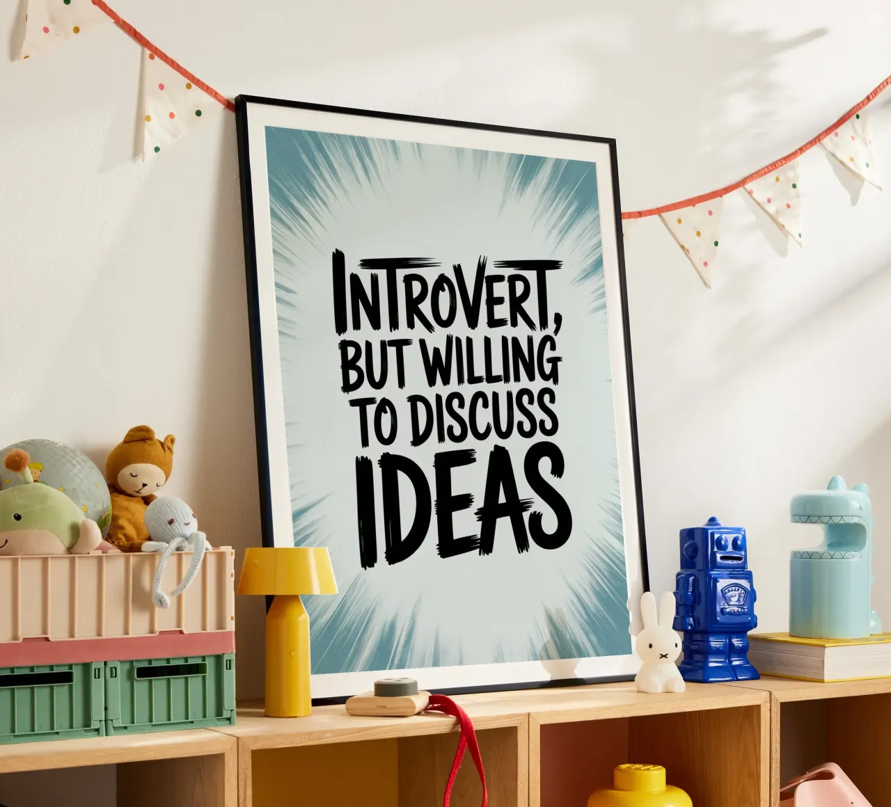 "Introverso, ma disposto a discutere di idee" - Quiet Power carta hahnemühle da logic