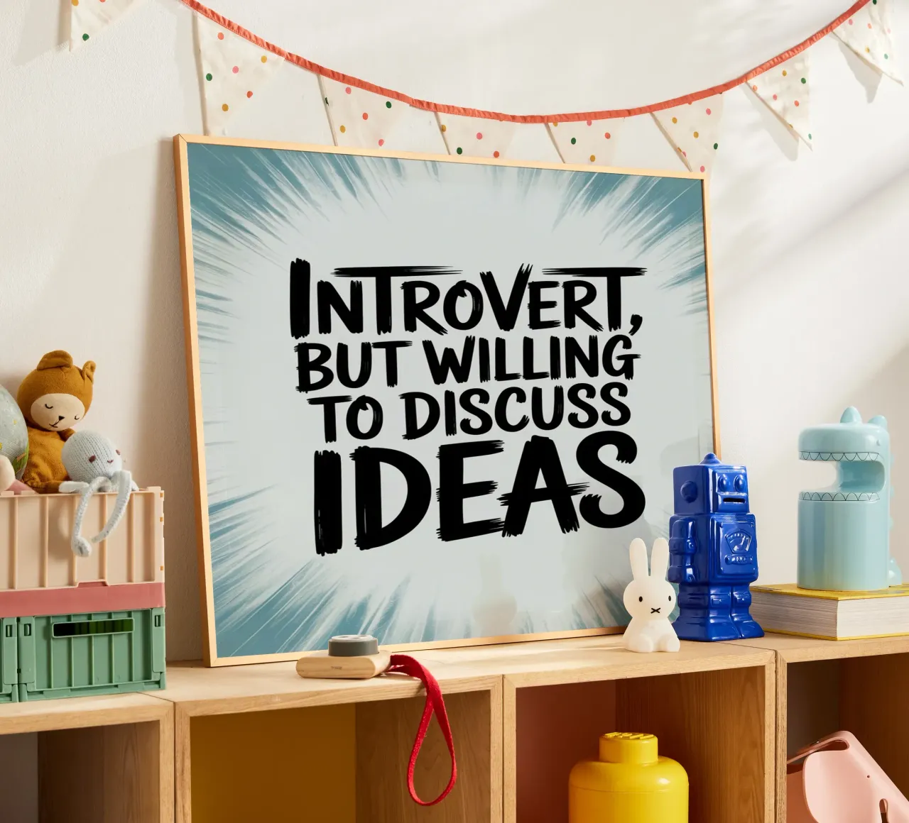 "Introverso, ma disposto a discutere di idee" - Quiet Power carta hahnemühle da logic