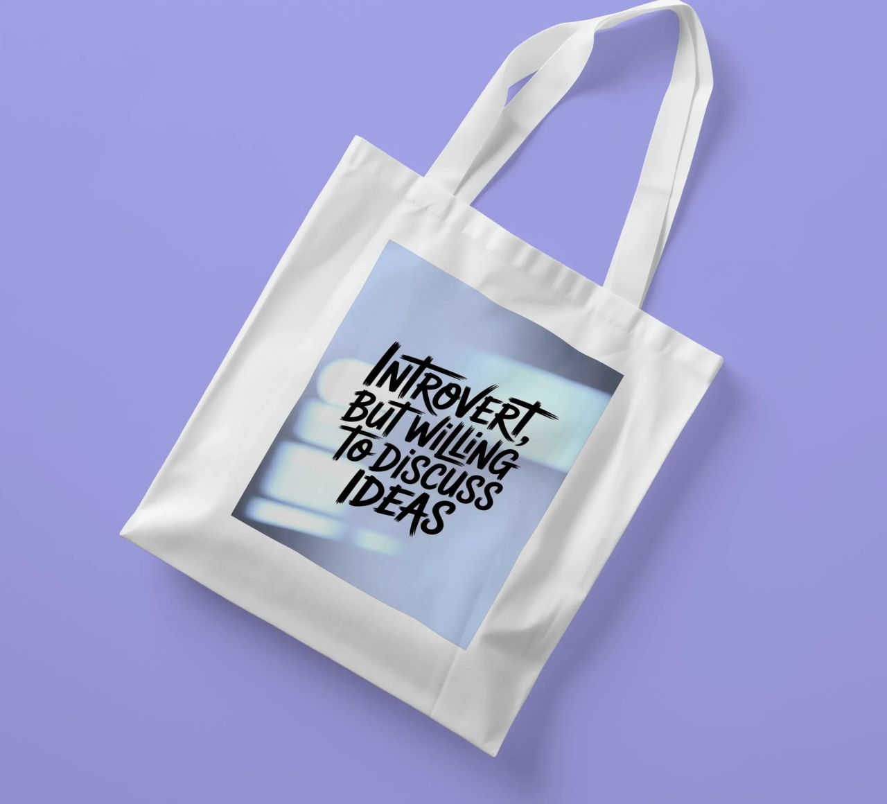 "Introvertiert, aber bereit, Ideen zu diskutieren" - Soft Edition Jutebeutel von logic