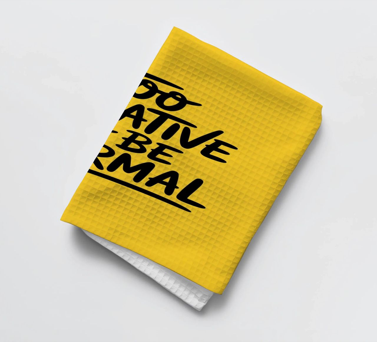 "Troppo creativo per essere normale" - Minimal Vibes canovaccio da cucina da logic