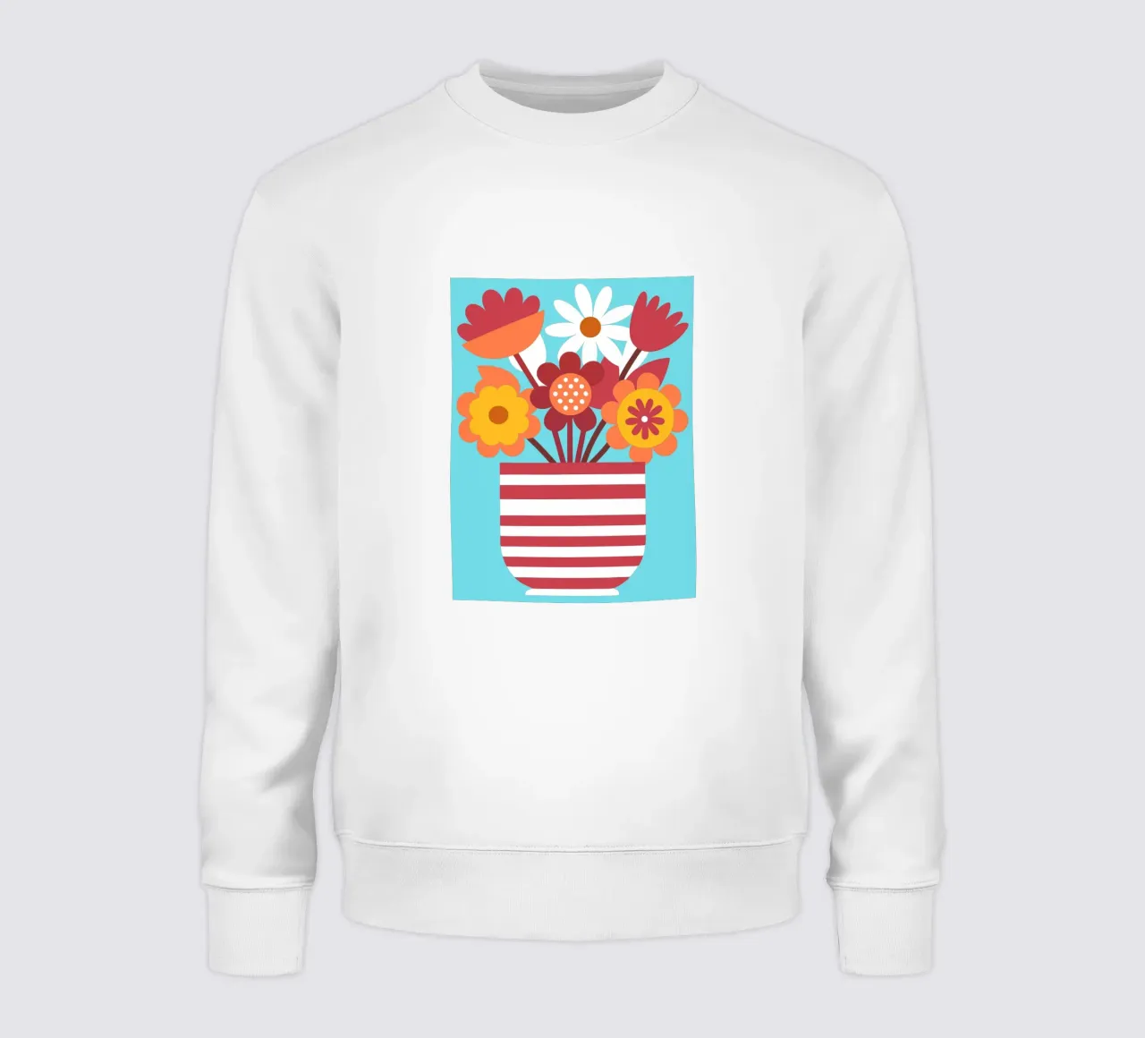 Fiori in vaso felpa da FLOWER PLACE SHOP