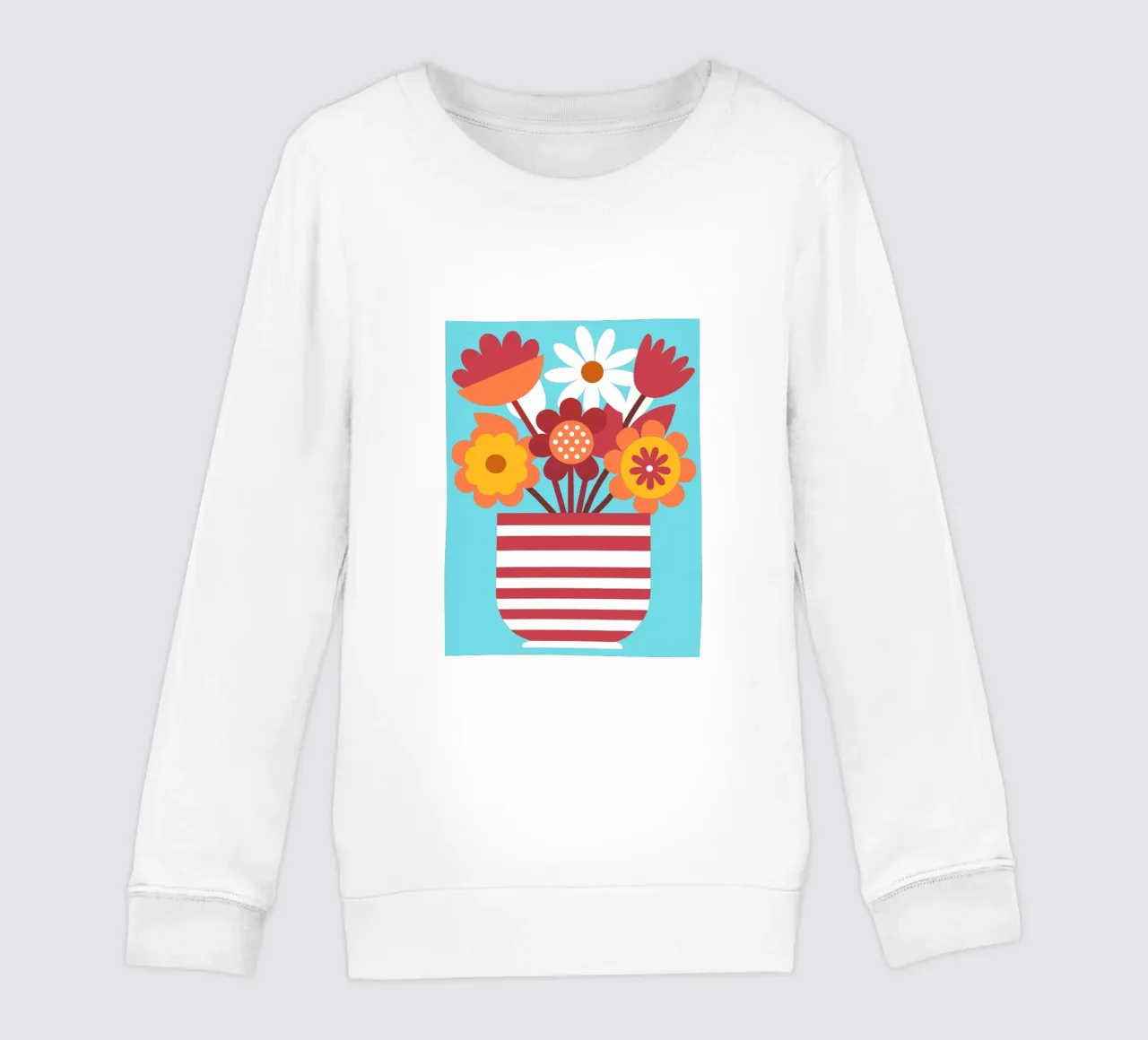 Fiori in vaso felpa bambino da FLOWER PLACE SHOP