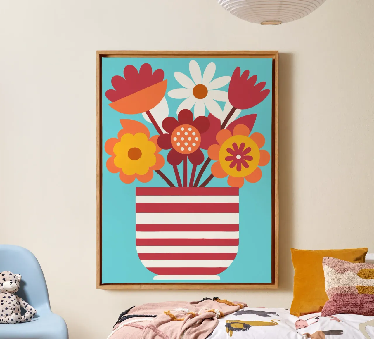 Fiori in vaso tela da FLOWER PLACE SHOP