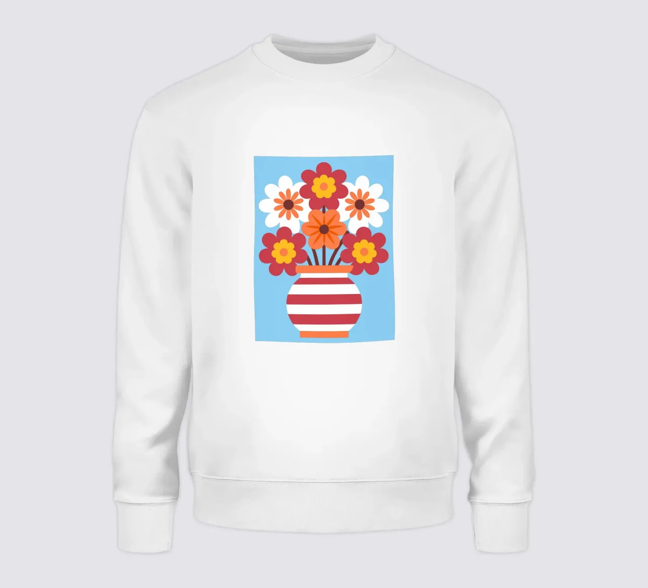 Flowers In A Vase sweatshirt by FLOWER PLACE SHOP
