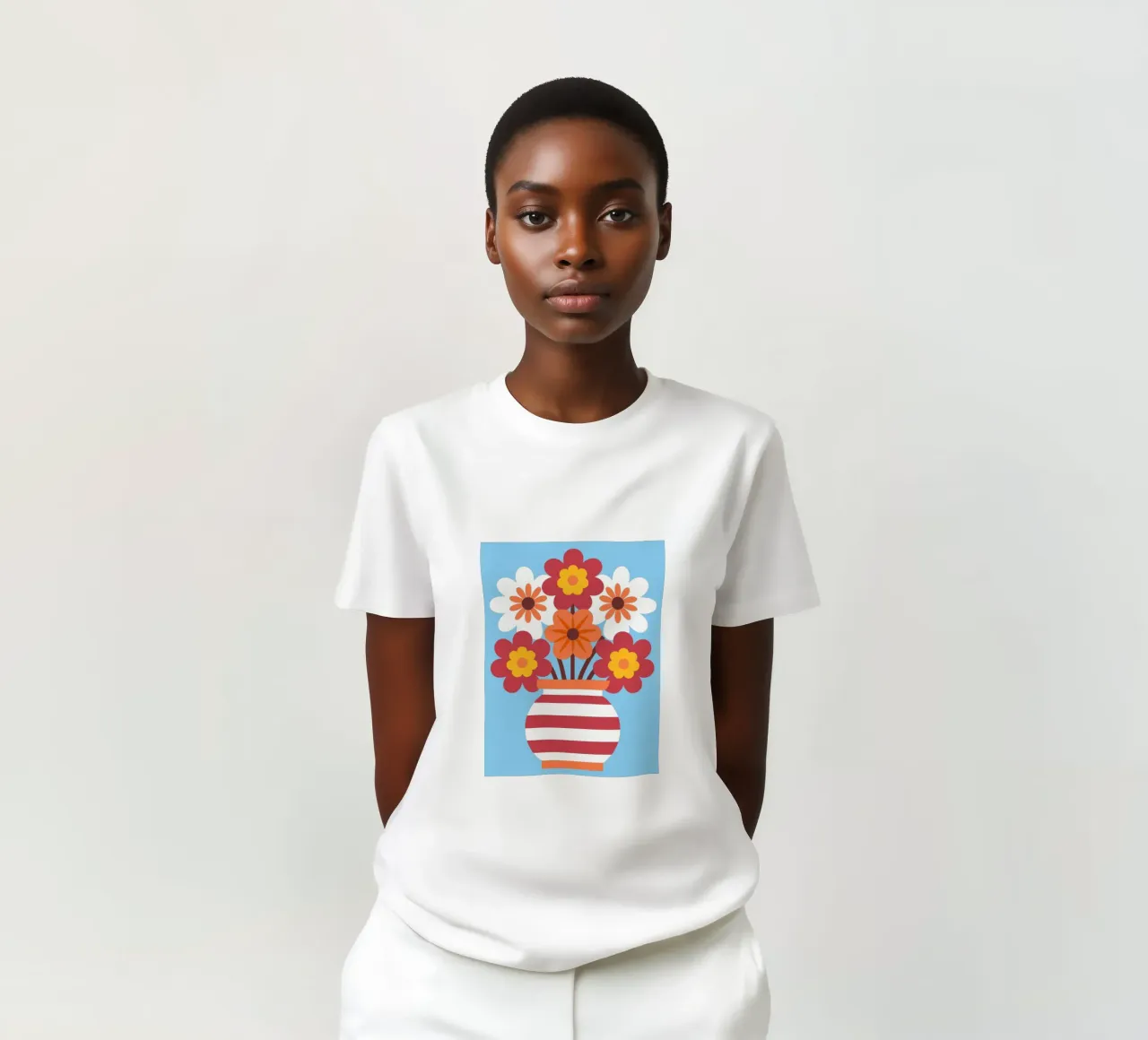 Fiori in vaso t-shirt da FLOWER PLACE SHOP