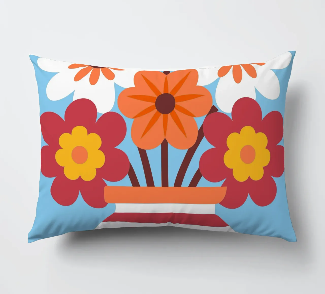 Fiori in vaso cuscino da FLOWER PLACE SHOP