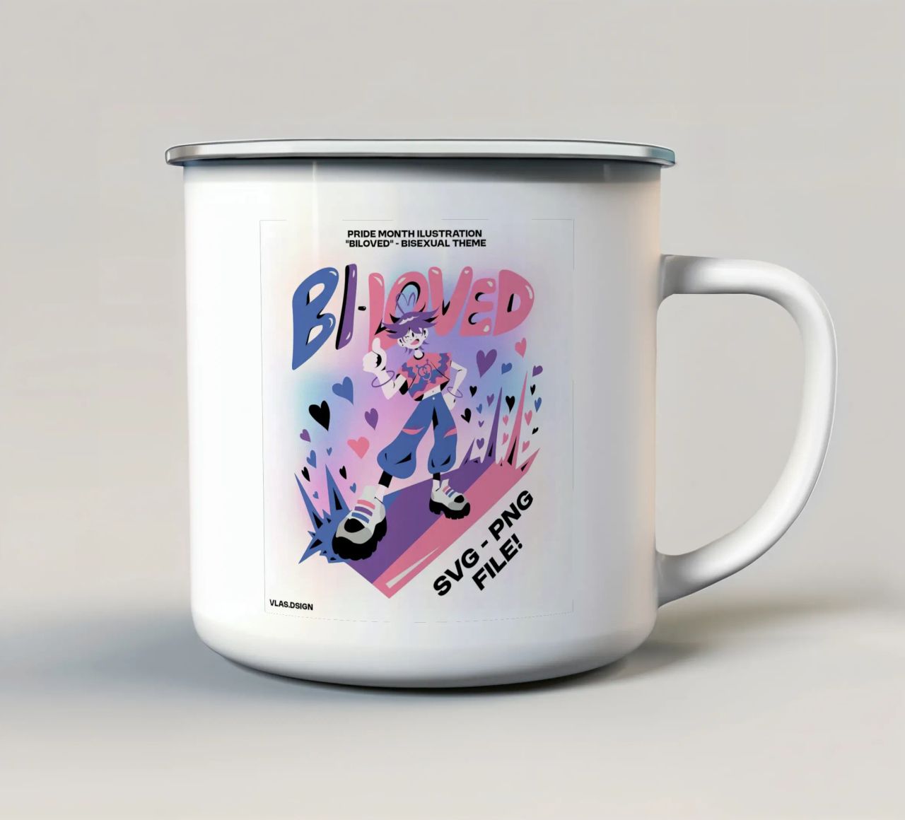 Biloved tazza in smalto da saunder Shop